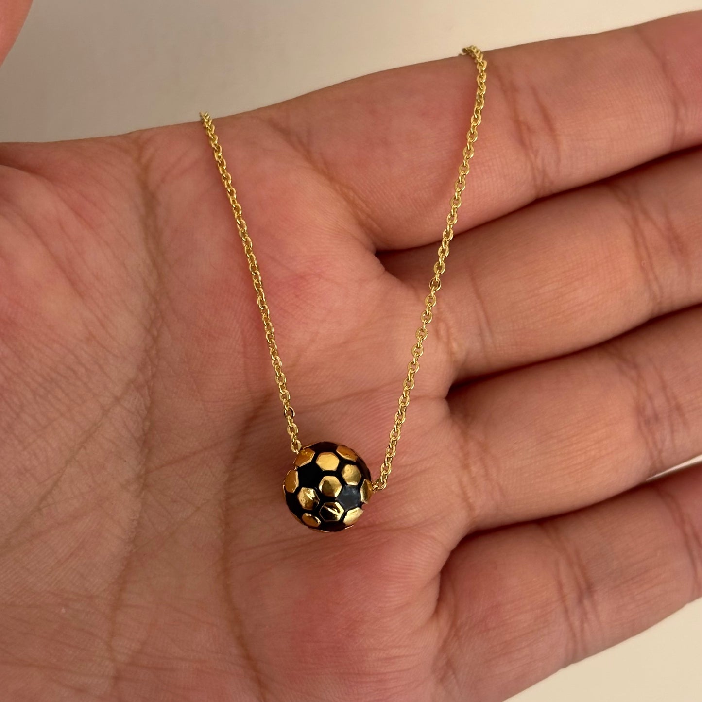 Soccer Ball Necklace