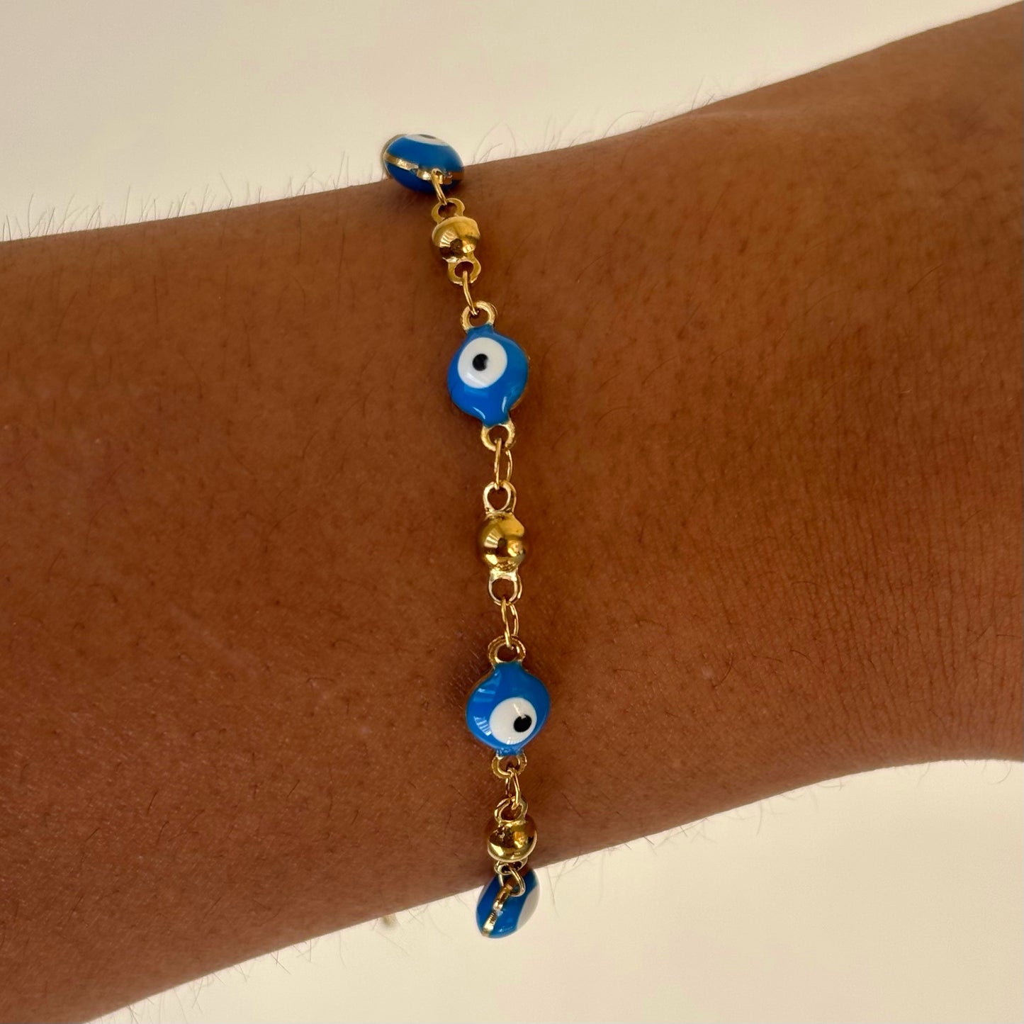 Blue Evil Eye Bracelet