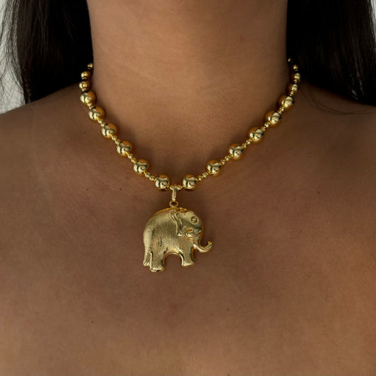 Chunky Elephant Necklace