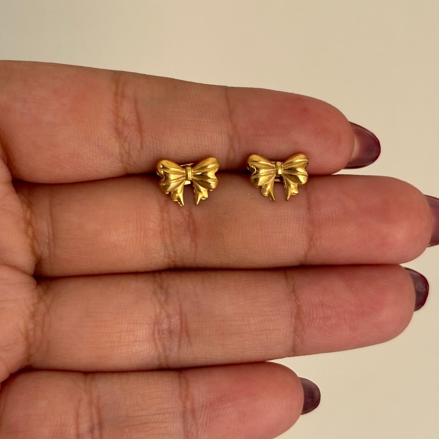 Mini Bow Studs