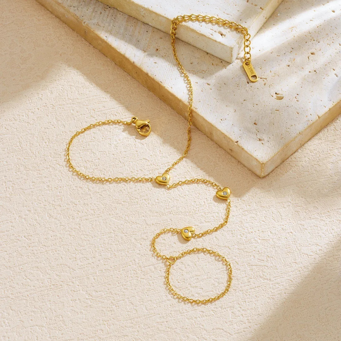 Heart Hand Chain