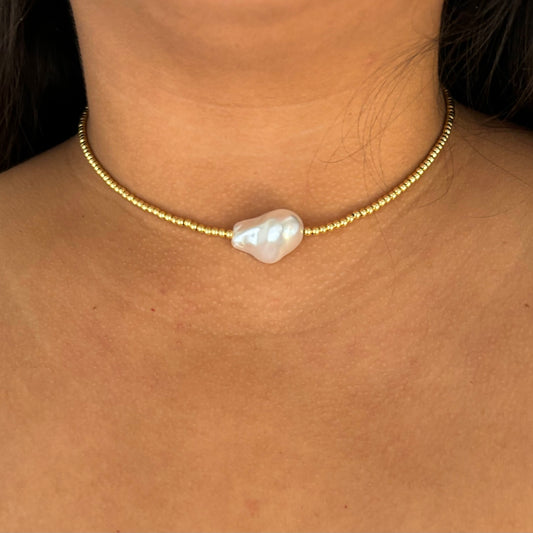 Ocean Pearl Necklace