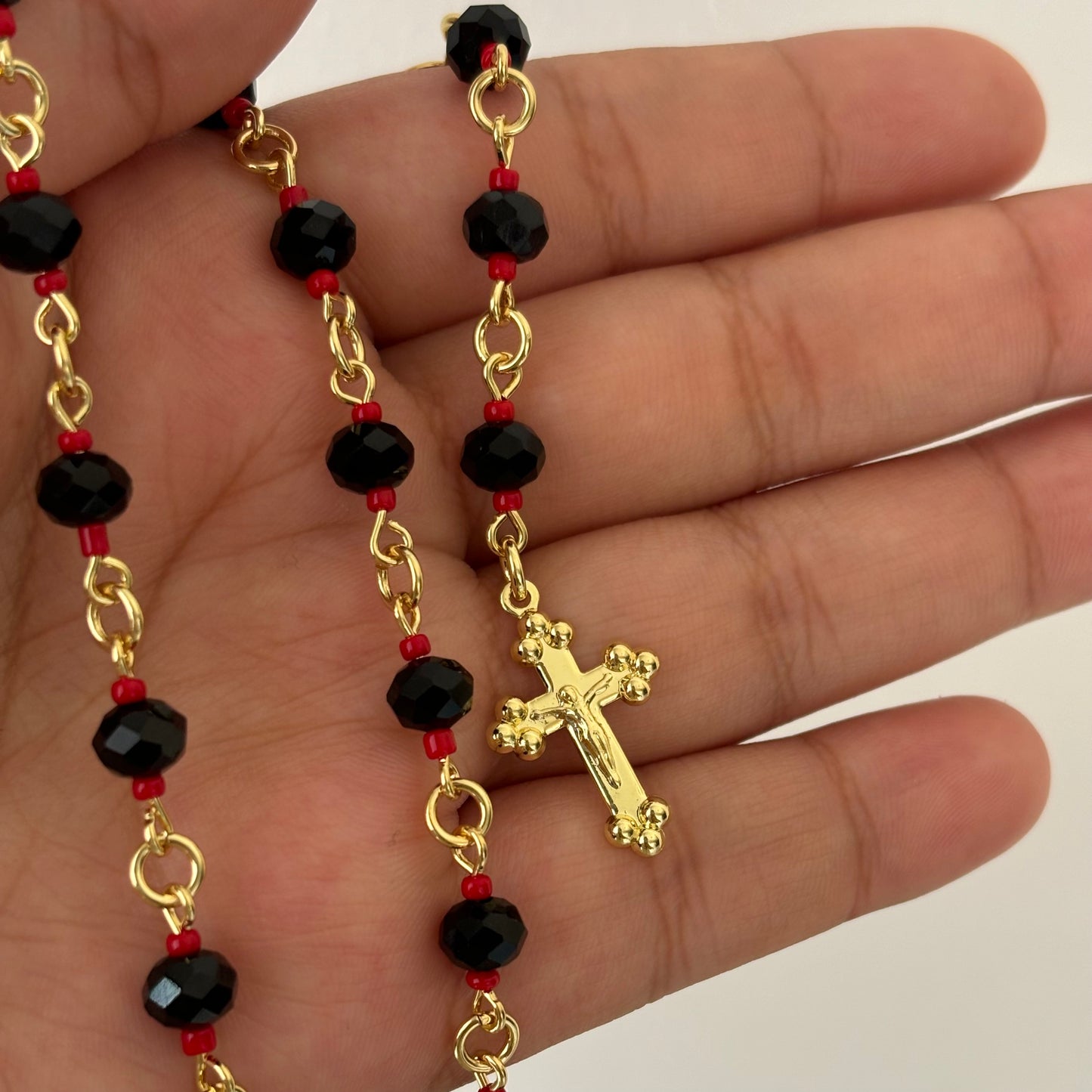 Red & Black Rosary