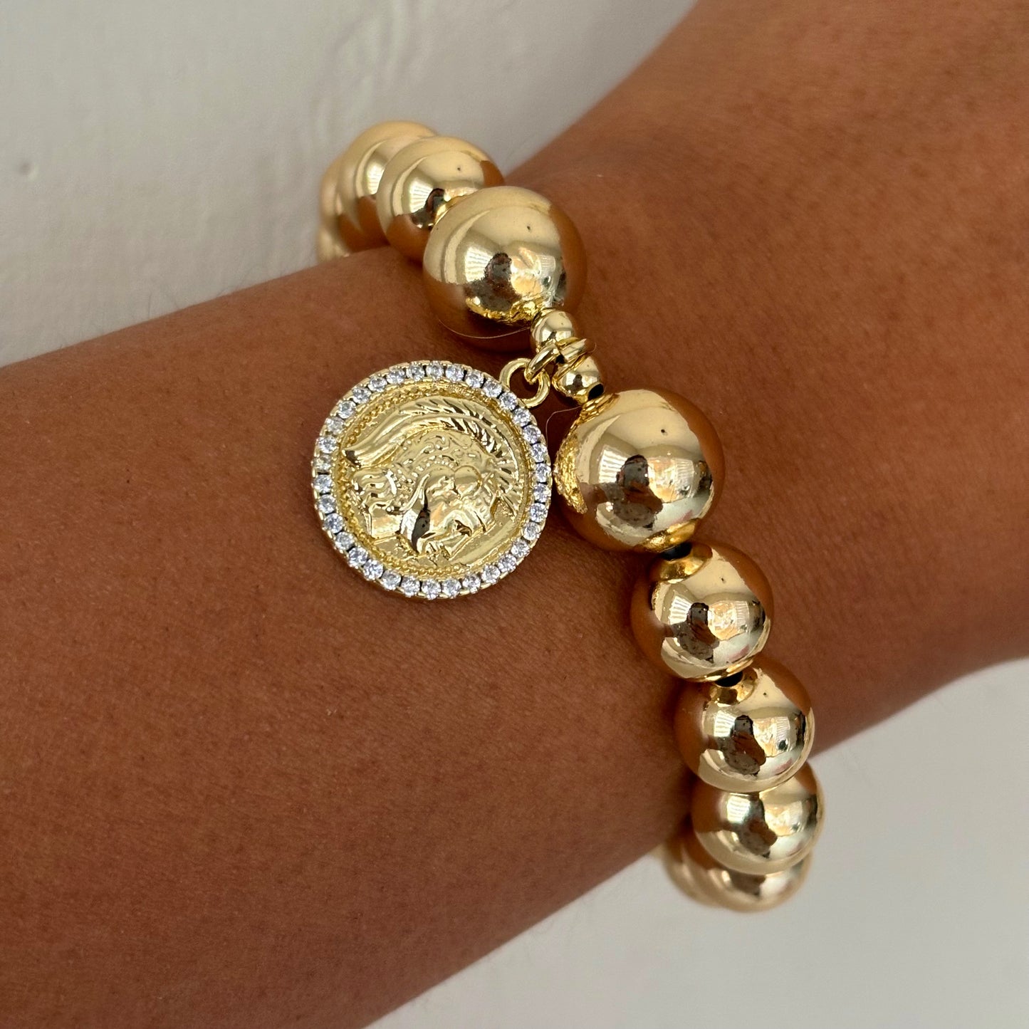 Chunky Coin Bracelet