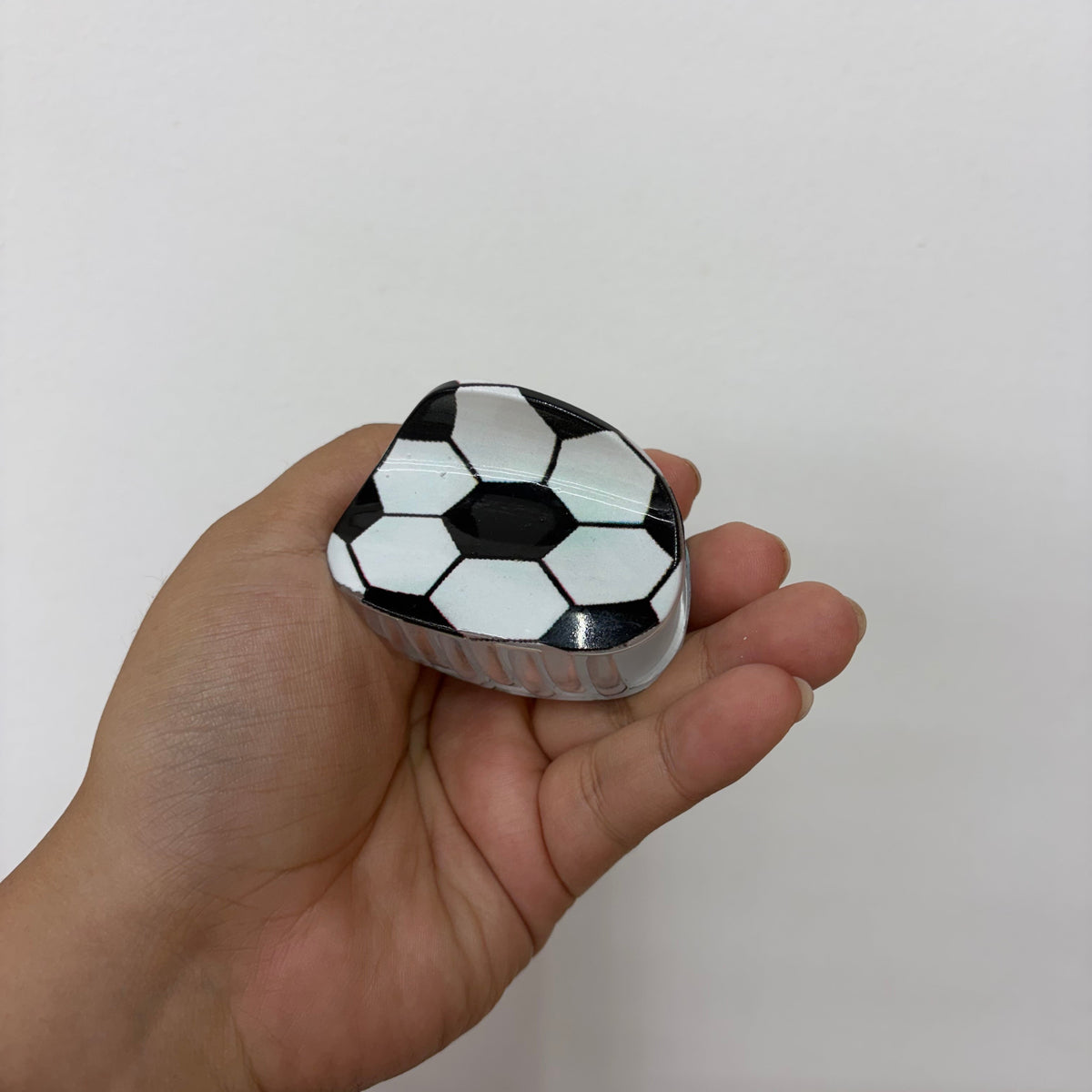 Soccer Ball Hair Clip