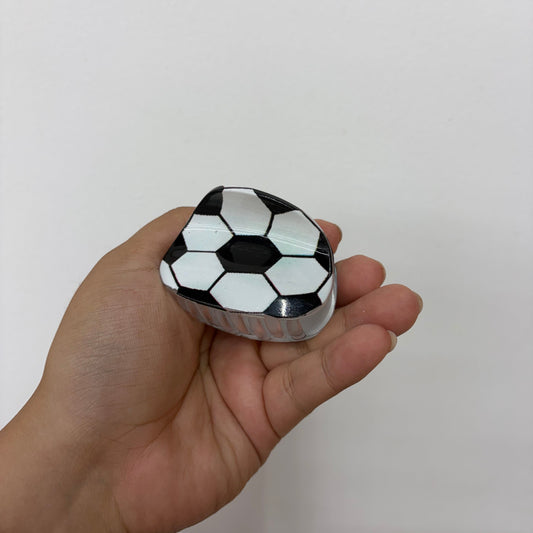 Soccer Ball Hair Clip