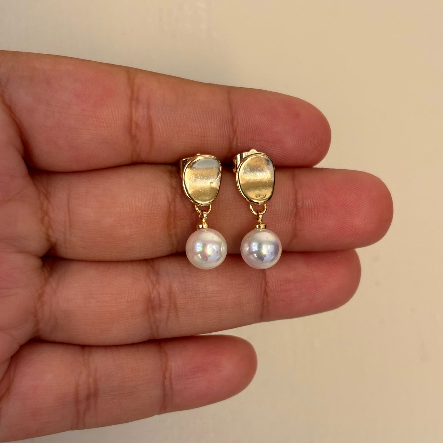 Pearl Stud Earrings