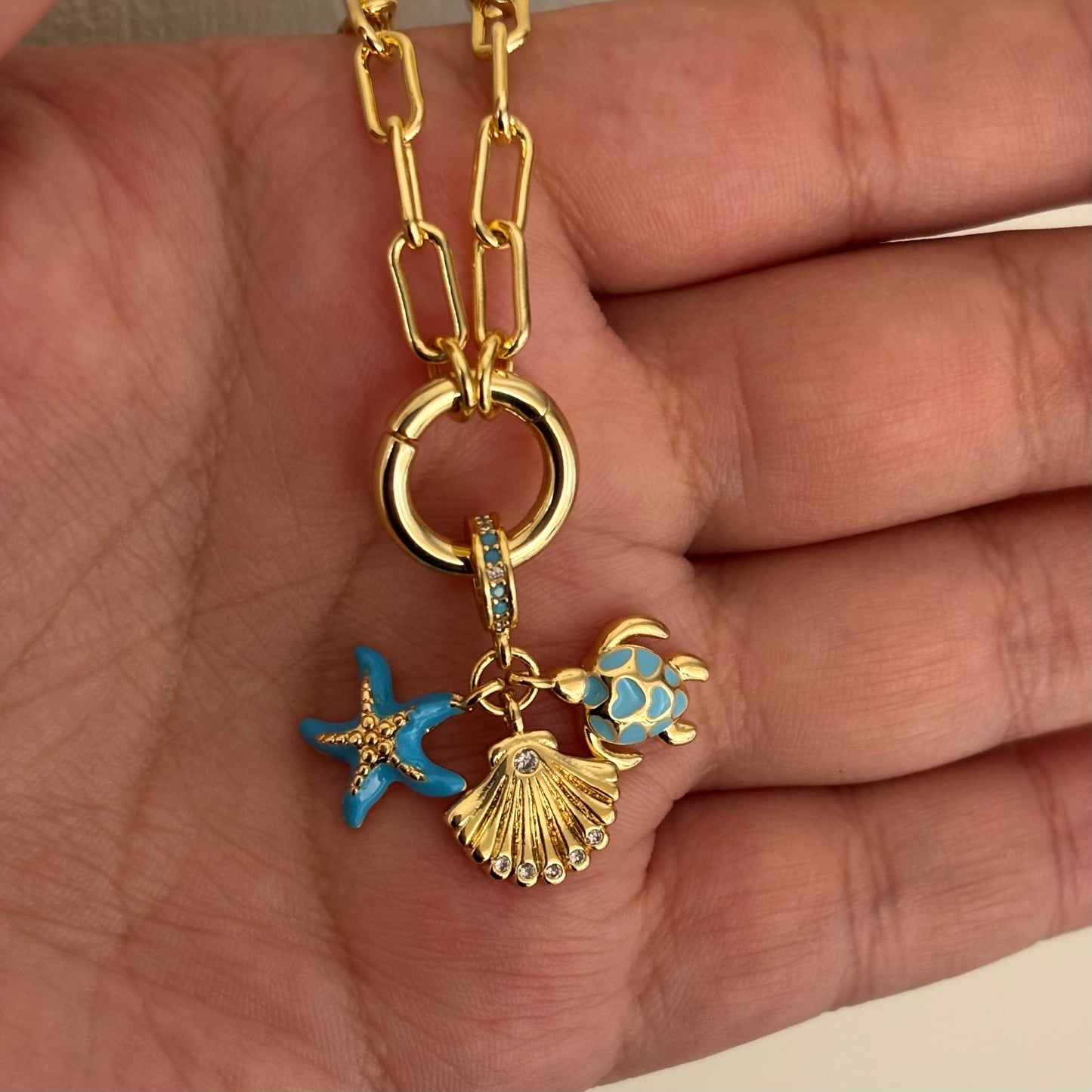 Ocean Charm Necklace