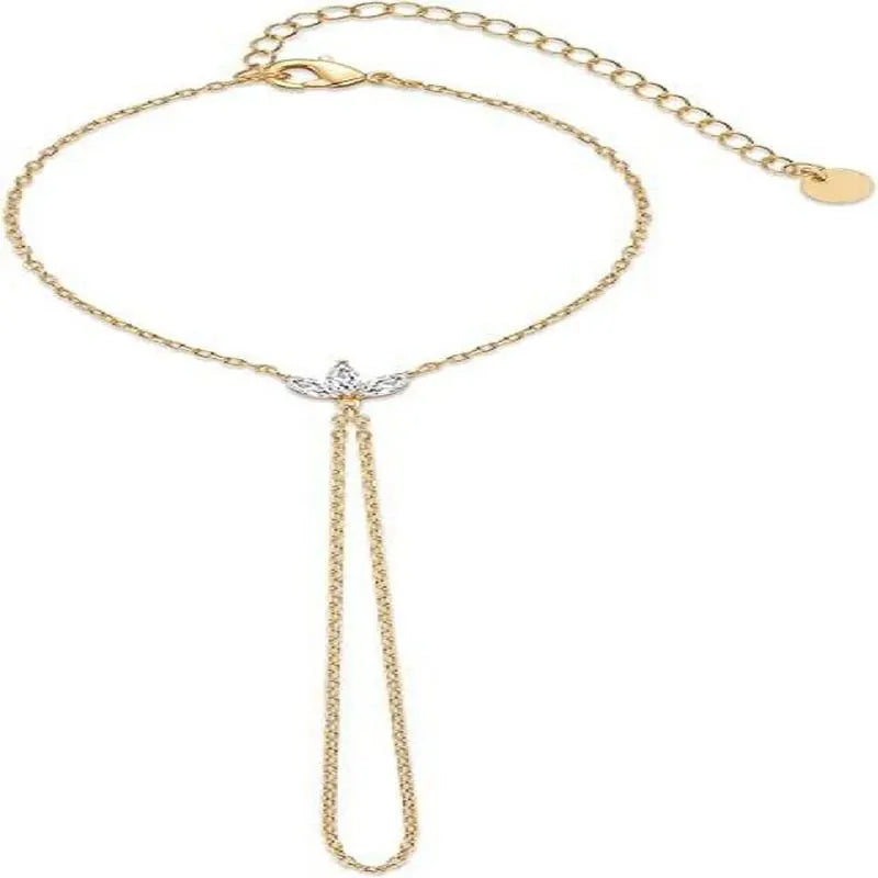 Marquise Crystal Hand Chain