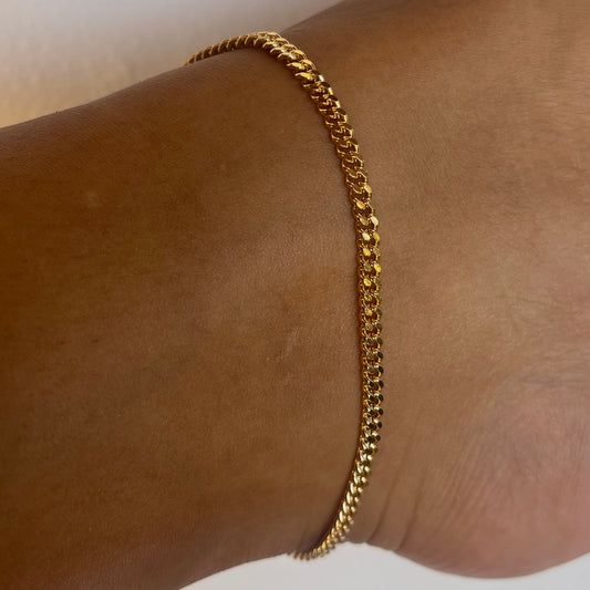 Cuban Link Chain Anklet