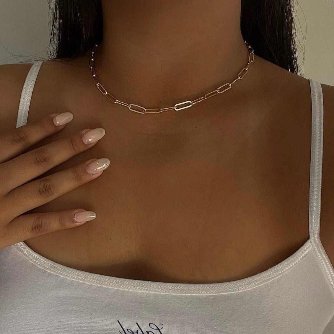 Paperclip Chain Necklace