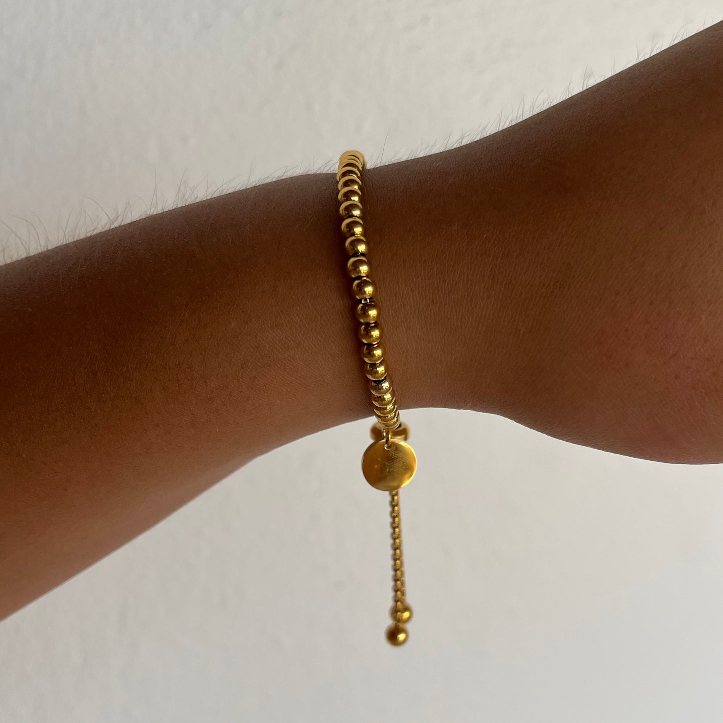 Gold Beaded Bracelet