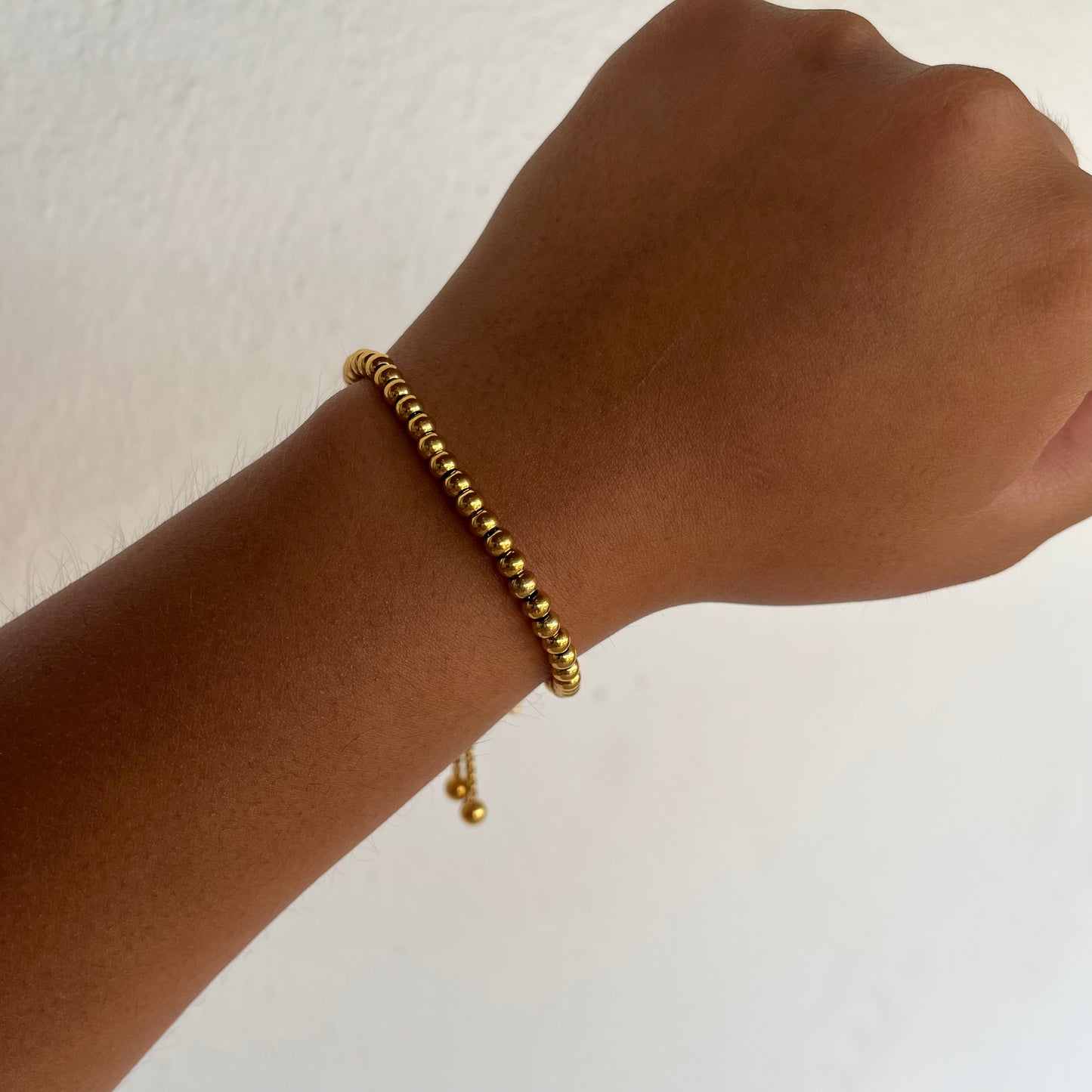 Gold Beaded Bracelet