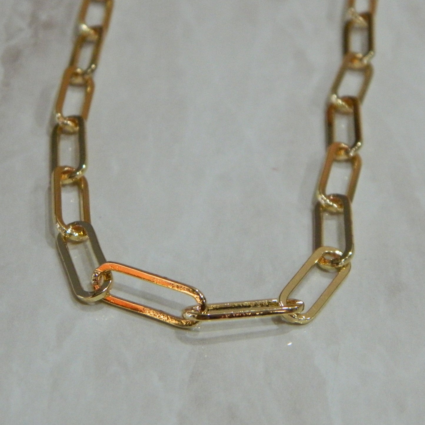 Paperclip Chain Necklace